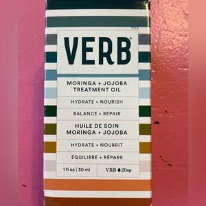 VERB Moringa + Jojoba Treatment Oil for hair